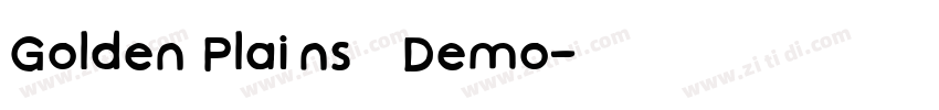Golden Plains   Demo字体转换